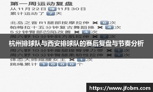 杭州排球队与西安排球队的赛后复盘与节奏分析